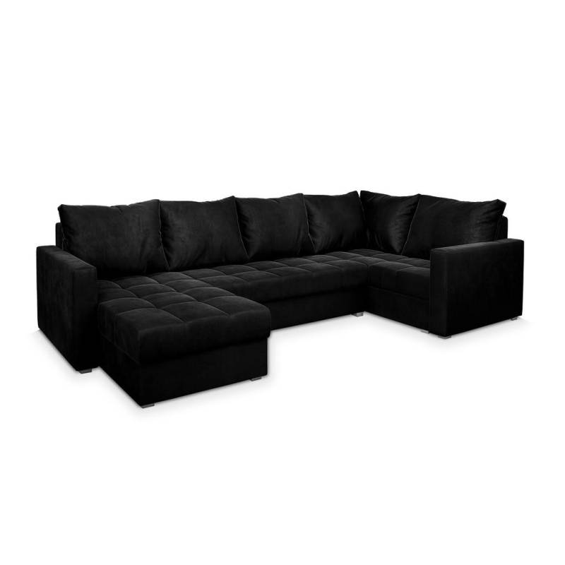 MASSENO WOHNLANDSCHAFT Schwarz