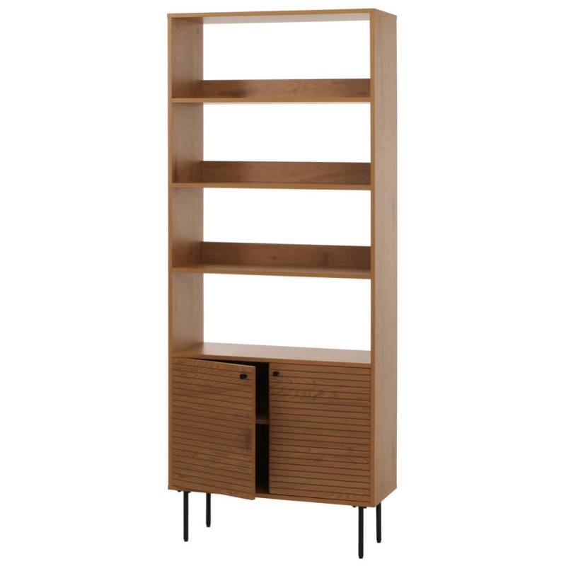 MCW BÜCHERREGAL Braun
