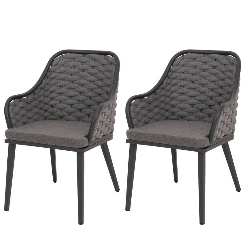 MCW GARTENSTUHL Anthrazit, Grau