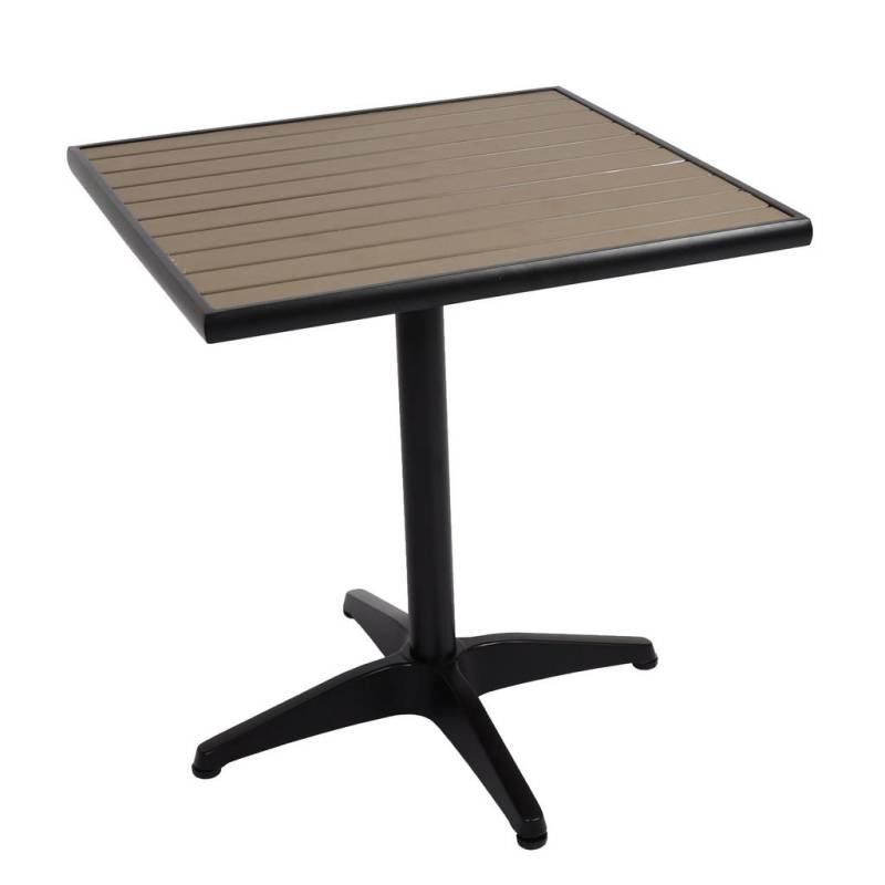 MCW GARTENTISCH Schwarz, Grau