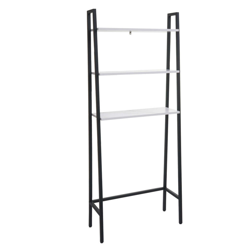 MCW Standregal, Weiß, Holz, 64x155x25 cm, Wohnzimmer, Regale, Bücherregale von MCW