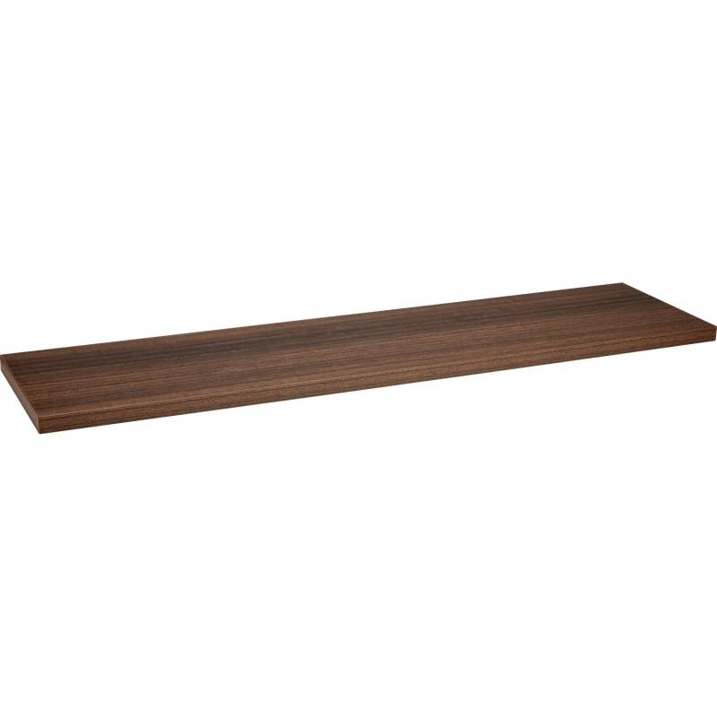 MDF-Wandregal Oldham 1,8 cm x 60 cm x 20 cm Eichenfarben dunkel