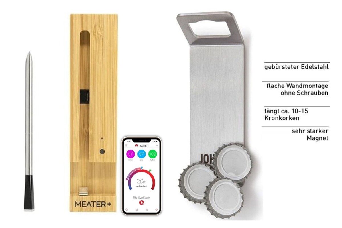 MEATER PLUS + Höfats Johnny Catch Magnet von Apption Labs GmbH