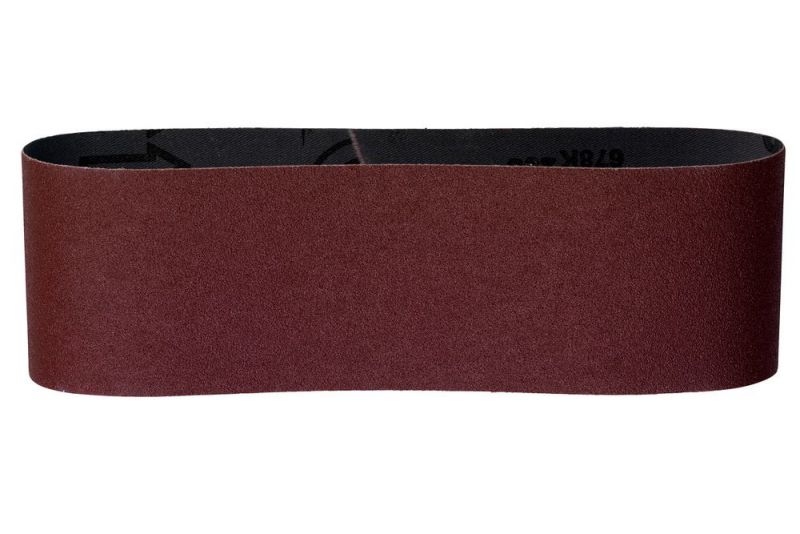 METABO 3 Schleifbänder 75x575 mm, P 60, Holz+Metall, Extra-Qualität, für Bandschleifer (625941000) von Metabo Zubehör