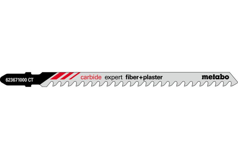 METABO 3 Stichsägeblätter "expert fiber + plaster" 106/ 4,3 mm, HM (623671000) von Metabo Zubehör
