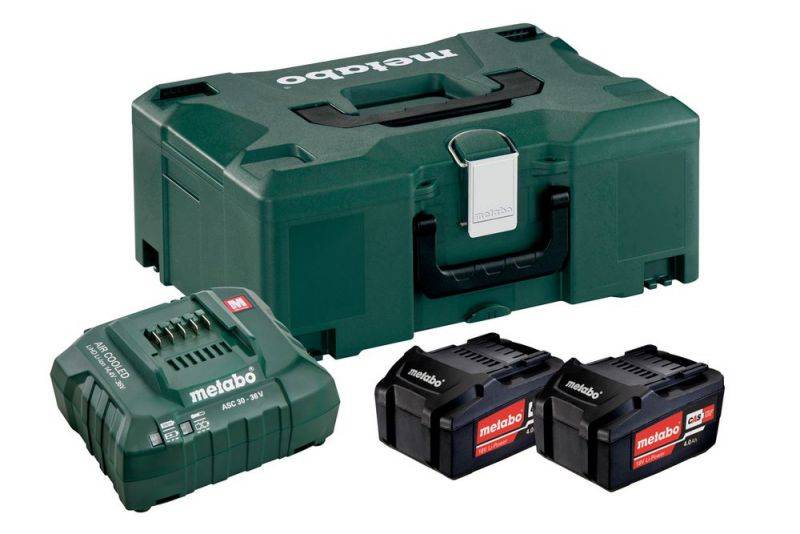 METABO Basis-Set 2 x 4.0 Ah + Metaloc (685064000) von Metabo Zubehör