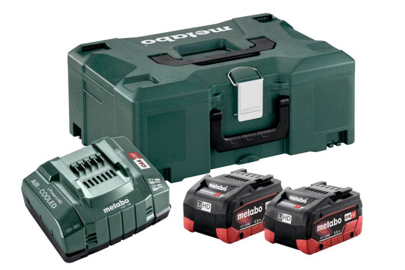 METABO Basis-Set 2 x LiHD 5.5 Ah + Metaloc (685077000) von Metabo Zubehör