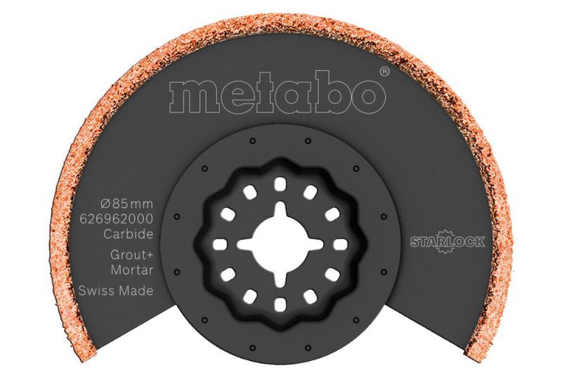 METABO Segmentsägeblatt, Fugen und Spachtel, HM, 85 mm (626962000) von Metabo Zubehör