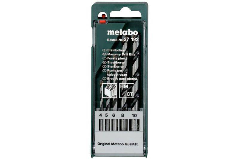 METABO Steinbohrer-Kassette, 5-teilig (627192000) von Metabo Zubehör