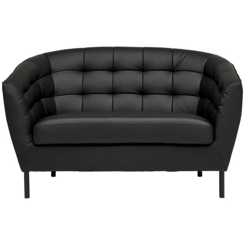 MID.YOU 2-SITZER-SOFA Schwarz