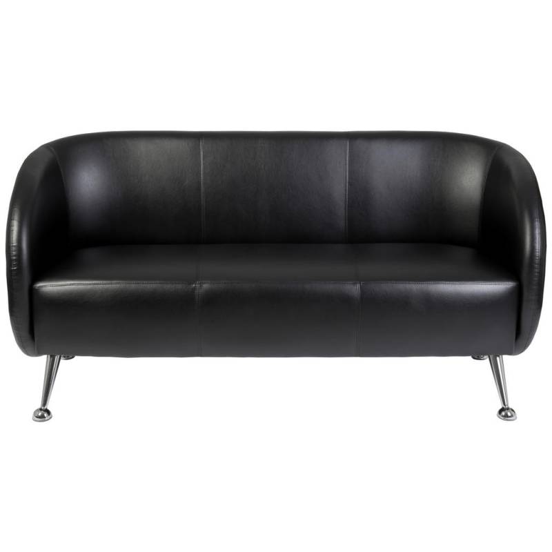 MID.YOU 3-SITZER-SOFA Schwarz