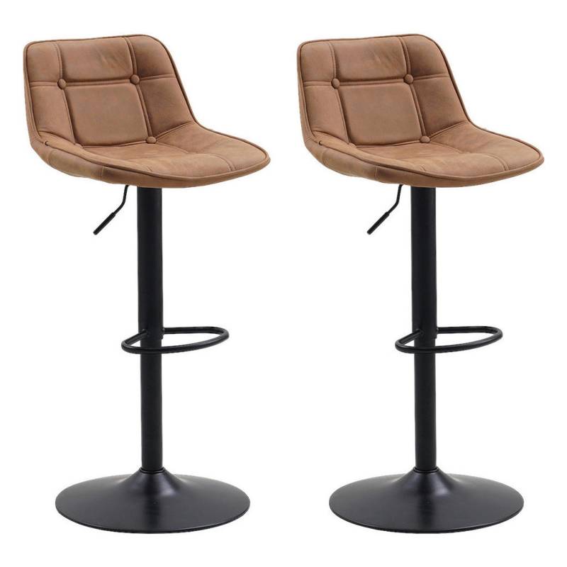 MID.YOU BARHOCKER-SET Cognac