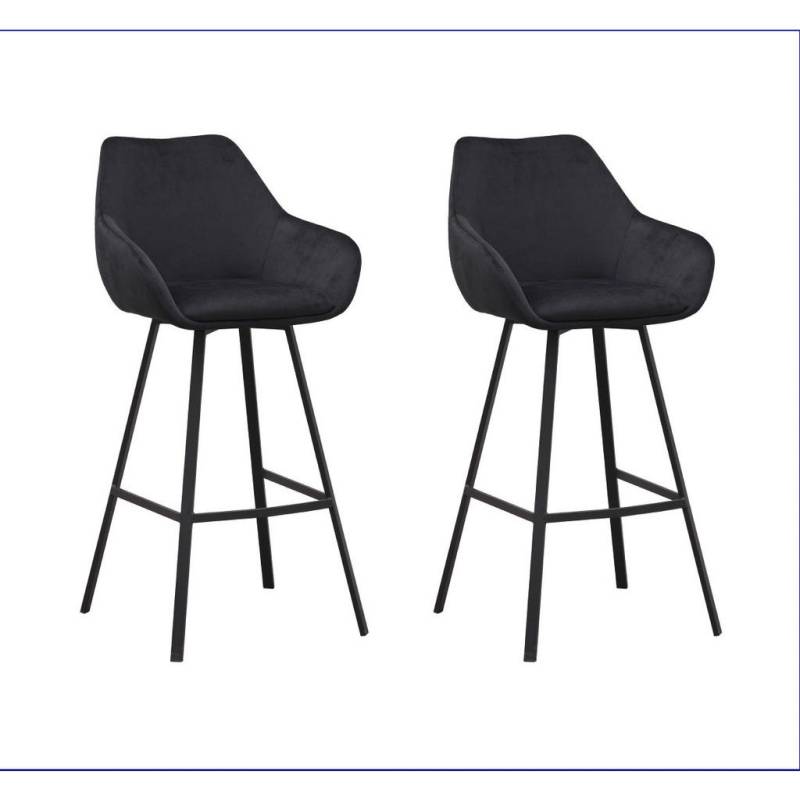 MID.YOU BARHOCKER-SET Schwarz
