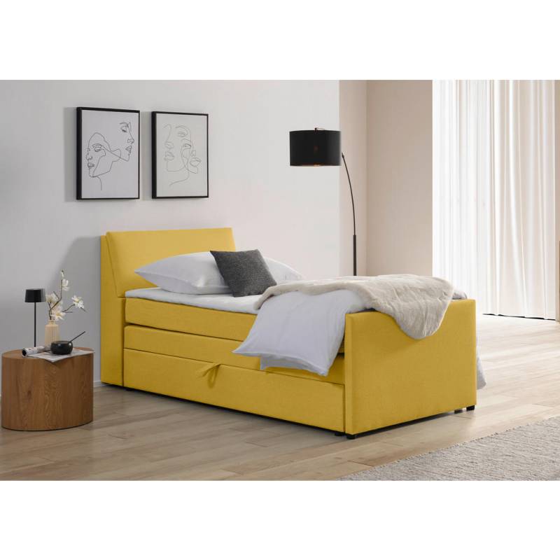 MID.YOU BOXSPRINGBETT Gelb