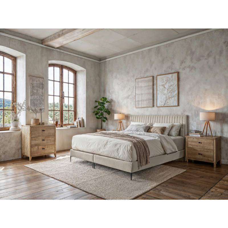 MID.YOU BOXSPRINGBETT Creme