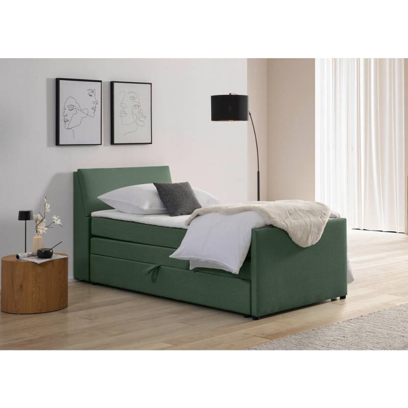 MID.YOU BOXSPRINGBETT Grün