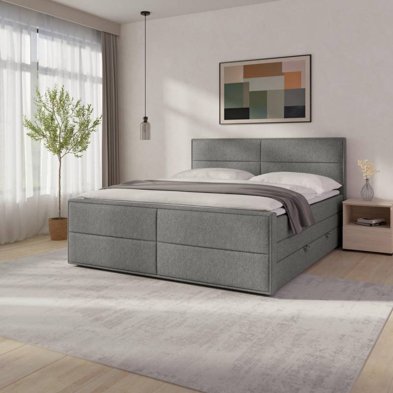 MID.YOU BOXSPRINGBETT Silber