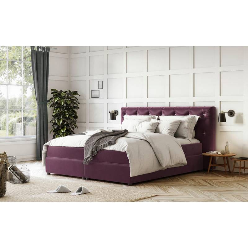 MID.YOU BOXSPRINGBETT Violett
