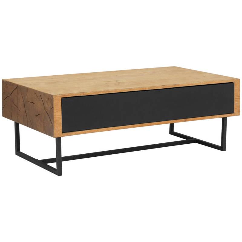 MID.YOU COUCHTISCH Natur, Schwarz