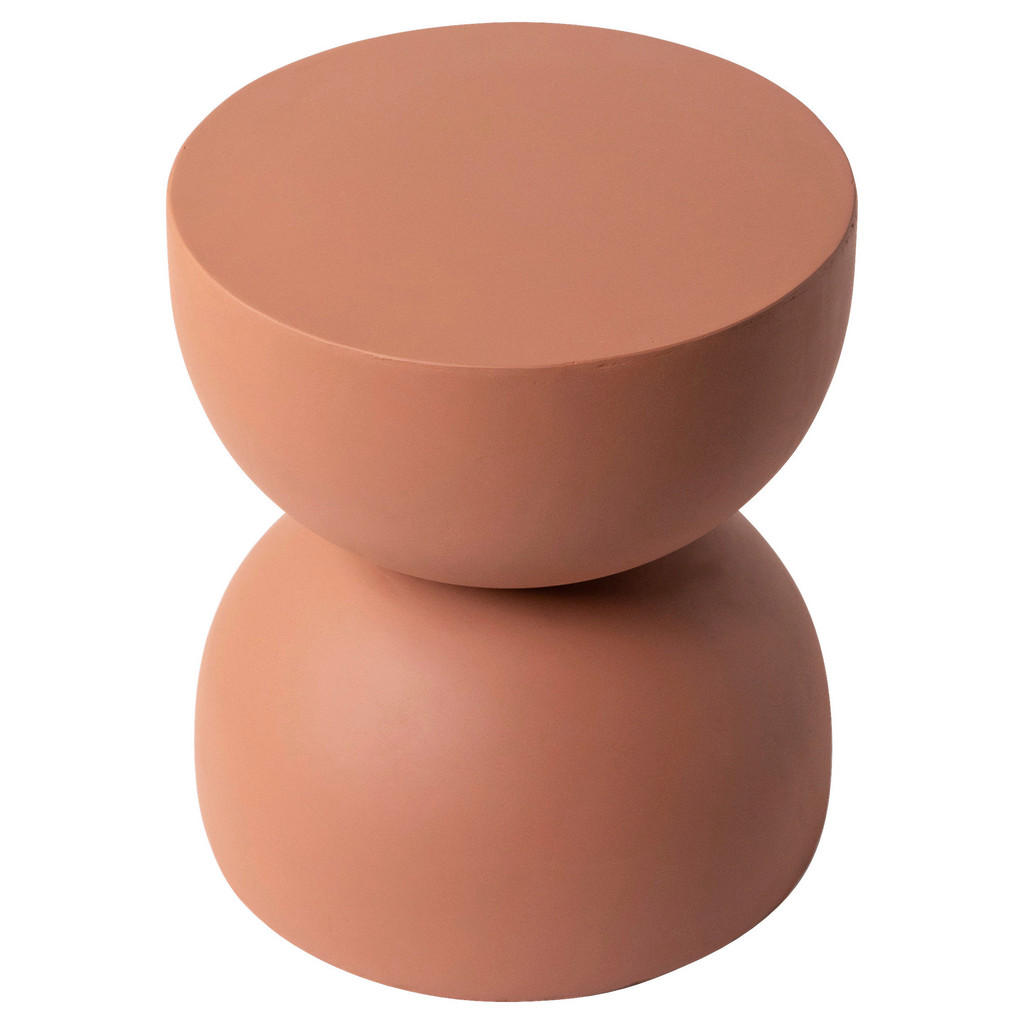 Mid.you Couchtisch, Rost, Stein, zylindrisch, Sockel, 35x39x35 cm, Wohnzimmer, Wohnzimmertische, Couchtische Mid.you Couchtisch, Rost, Stein, zylindrisch, Sockel, 35x39x35 cm, Wohnzimmer, Wohnzimmertische, Couchtische von MID.YOU