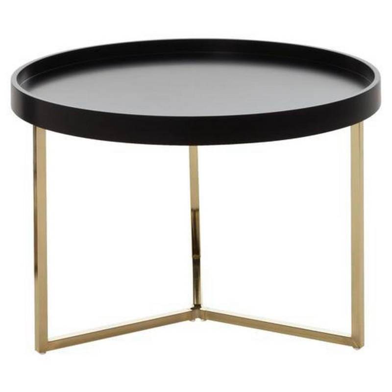 MID.YOU COUCHTISCH Schwarz, Gold