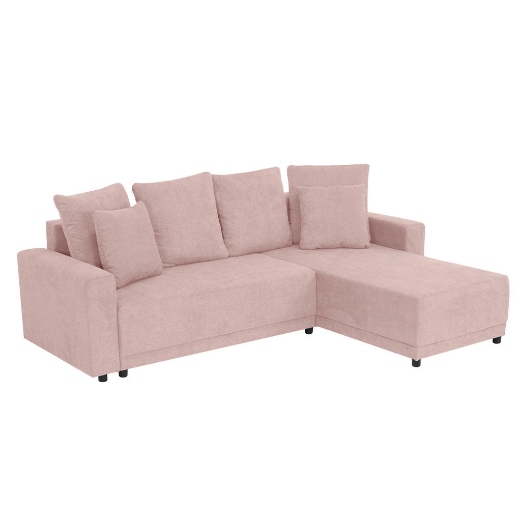 Mid.you Ecksofa, Rosa, Textil, Uni, Füllung: Schaumstoff, L-Form, einmalig seitenverkehrt montierbar, 248x178 cm, Made in EU, Liegefunktion, Rücken echt, Wohnzimmer, Sofas & Couches, Wohnlandschaften, Ecksofas Mid.you Ecksofa, Rosa, Textil, Uni, Füllung: Schaumstoff, L-Form, einmalig seitenverkehrt montierbar, 248x178 cm, Made in EU, Liegefunktion, Rücken echt, Wohnzimmer, Sofas & Couches, Wohnlandschaften, Ecksofas von MID.YOU