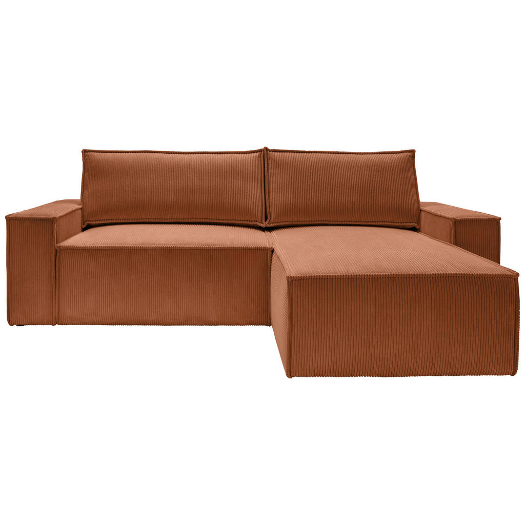 Mid.you Eckschlafsofa, Rost, Holz, Textil, 3-Sitzer, Füllung: Polyester, Silikon, 251x170 cm, Made in EU, Armlehnen seitenverkehrt montierbar, Wohnzimmer, Sofas & Couches, Schlafsofas, Schlafsofas mit Bettkasten Mid.you Eckschlafsofa, Rost, Holz, Textil, 3-Sitzer, Füllung: Polyester, Silikon, 251x170 cm, Made in EU, Armlehnen seitenverkehrt montierbar, Wohnzimmer, Sofas & Couches, Schlafsofas, Schlafsofas mit Bettkasten von MID.YOU