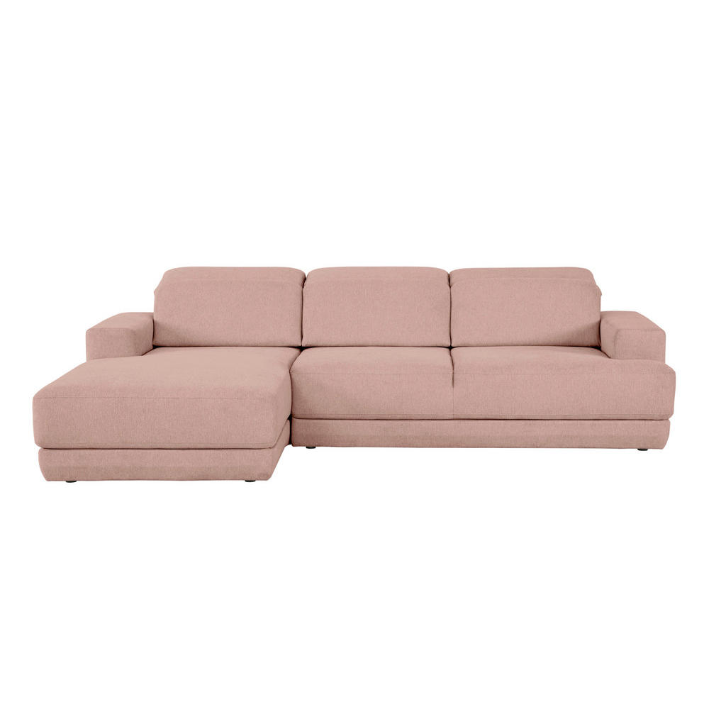 Mid.you Ecksofa, Rosa, Textil, 3-Sitzer, Ottomane links, Eckteil, L-Form, 293x204 cm, Made in EU, Wohnzimmer, Sofas & Couches, Wohnlandschaften, Ecksofas Mid.you Ecksofa, Rosa, Textil, 3-Sitzer, Ottomane links, Eckteil, L-Form, 293x204 cm, Made in EU, Wohnzimmer, Sofas & Couches, Wohnlandschaften, Ecksofas von MID.YOU