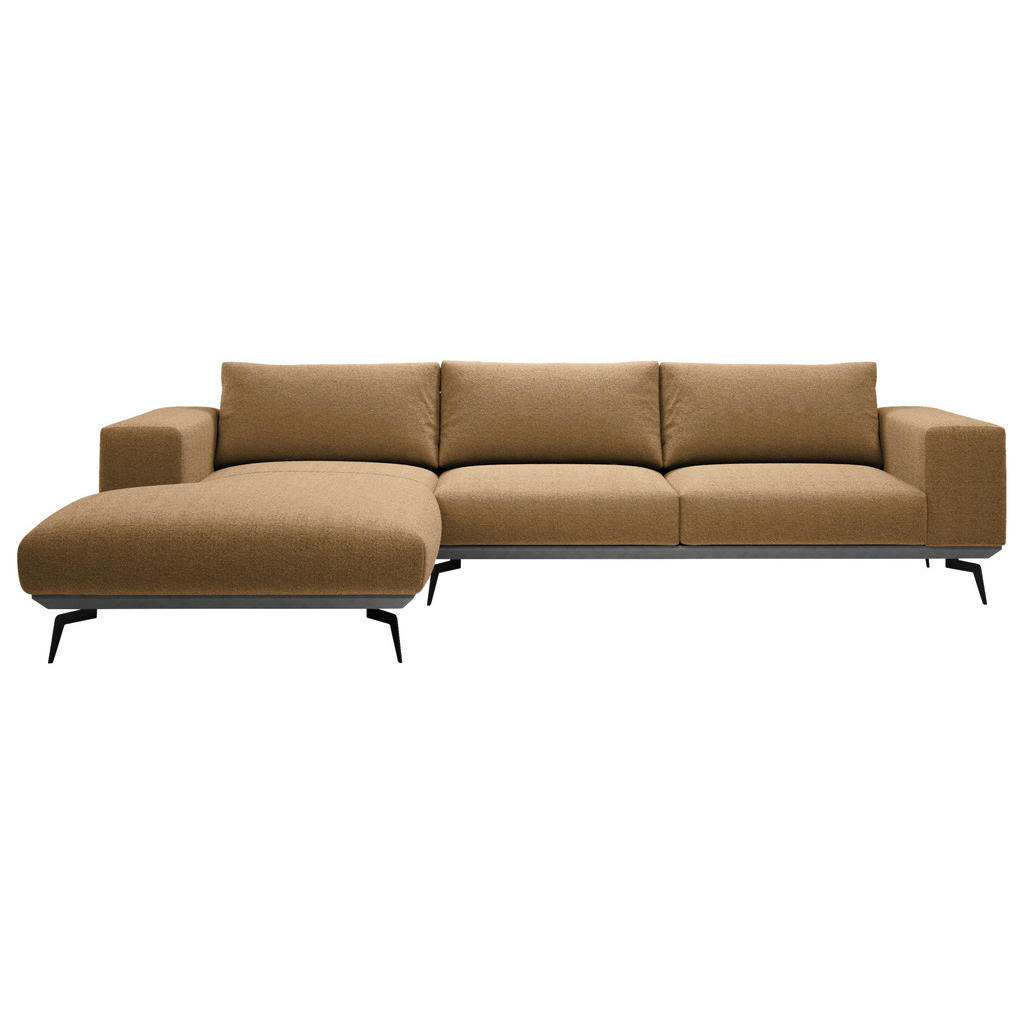 Mid.you Ecksofa, Rost, Holz, Textil, 4-Sitzer, Füllung: Polyester, Silikon, Ottomane links, L-Form, 330x180 cm, Made in EU, Wohnzimmer, Sofas & Couches, Wohnlandschaften, Ecksofas Mid.you Ecksofa, Rost, Holz, Textil, 4-Sitzer, Füllung: Polyester, Silikon, Ottomane links, L-Form, 330x180 cm, Made in EU, Wohnzimmer, Sofas & Couches, Wohnlandschaften, Ecksofas von MID.YOU