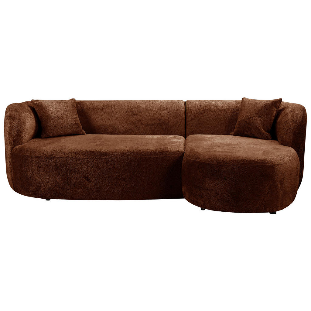 Mid.you Ecksofa, Rost, Textil, 3-Sitzer, Ottomane rechts, L-Form, 264x143 cm, Made in EU, Wohnzimmer, Sofas & Couches, Wohnlandschaften, Ecksofas Mid.you Ecksofa, Rost, Textil, 3-Sitzer, Ottomane rechts, L-Form, 264x143 cm, Made in EU, Wohnzimmer, Sofas & Couches, Wohnlandschaften, Ecksofas von MID.YOU
