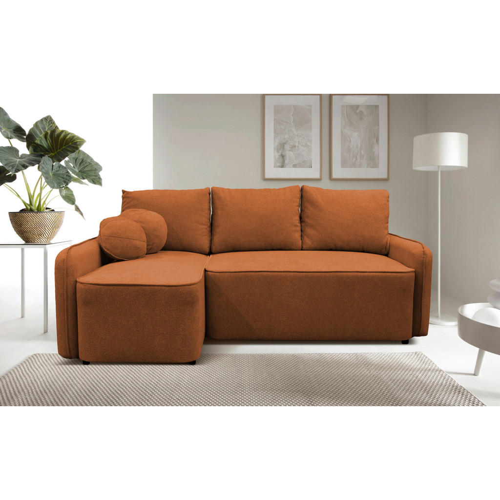 Mid.you Ecksofa Fancy, Rost, Textil, 3-Sitzer, Füllung: Schaumstoff, 209x143 cm, Made in EU, Wohnzimmer, Sofas & Couches, Wohnlandschaften, Ecksofas mit Schlaffunktion Mid.you Ecksofa Fancy, Rost, Textil, 3-Sitzer, Füllung: Schaumstoff, 209x143 cm, Made in EU, Wohnzimmer, Sofas & Couches, Wohnlandschaften, Ecksofas mit Schlaffunktion von MID.YOU