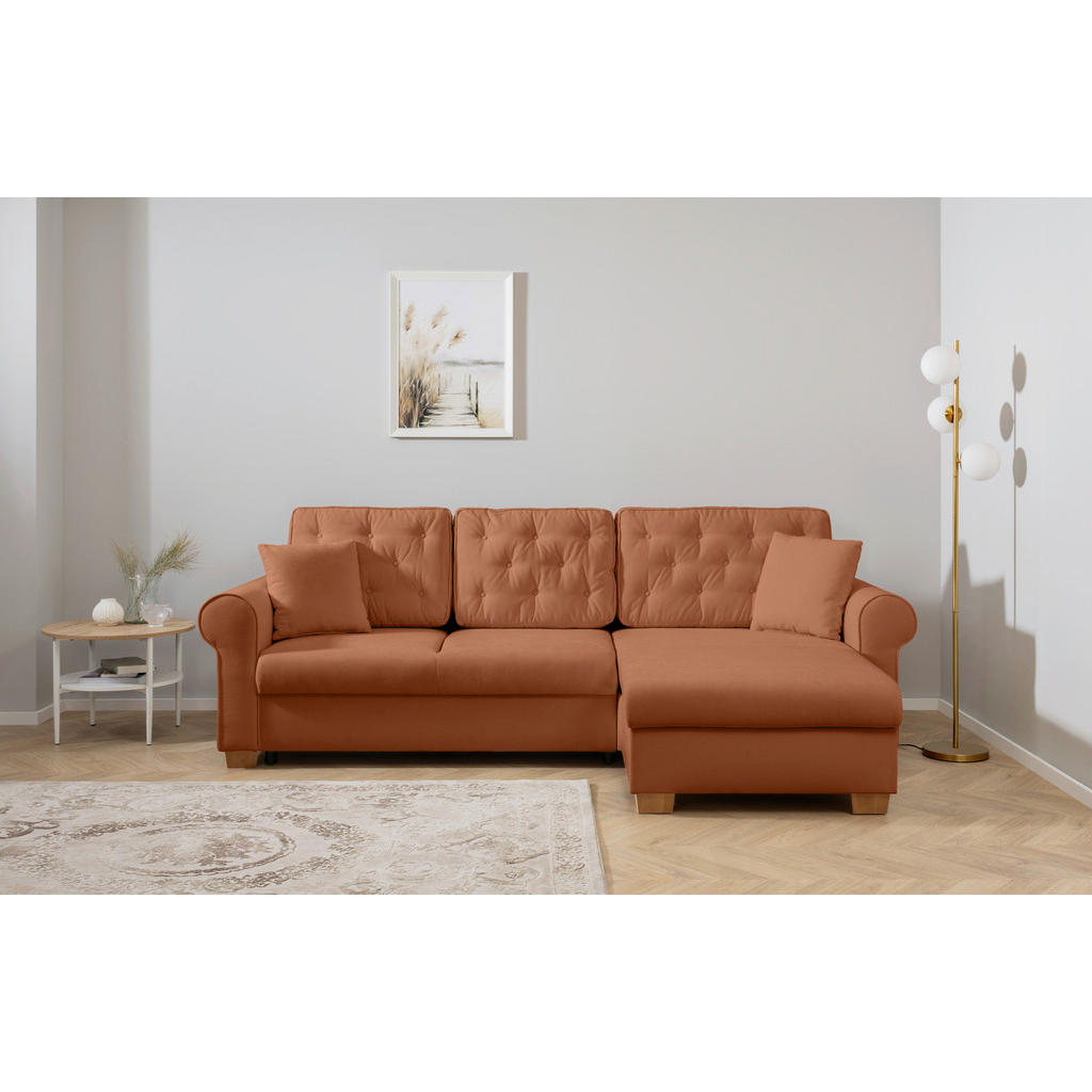 Mid.you Ecksofa Arles, Rost, Textil, Birke, Buche, Hartholz, Uni, 3-Sitzer, Füllung: Silikon, Schaumstoffflocken,Silikon, Schaumstoffflocken,Silikon, Schaumstoffflocken, seitenverkehrt montierbar, L-Form, 266x161 cm, Made in EU, seitenverkehrt erhältlich, Rücken echt, Armteil links, rechts, Wohnzimmer, Sofas & Couches, Wohnlandschaften, Ecksofas Mid.you Ecksofa Arles, Rost, Textil, Birke, Buche, Hartholz, Uni, 3-Sitzer, Füllung: Silikon, Schaumstoffflocken,Silikon, Schaumstoffflocken,Silikon, Schaumstoffflocken, seitenverkehrt montierbar, L-Form, 266x161 cm, Made in EU, seitenverkehrt erhältlich, Rücken echt, Armteil links, rechts, Wohnzimmer, Sofas & Couches, Wohnlandschaften, Ecksofas von MID.YOU