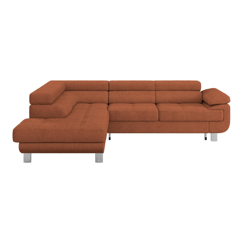 Mid.you Ecksofa, Rost, Textil, 5-Sitzer, Ottomane links, L-Form, 270x230 cm, Made in EU, Stoffauswahl, Hocker erhältlich, in den Filialen seitenverkehrt erhältlich, Wohnzimmer, Sofas & Couches, Wohnlandschaften, Ecksofas Mid.you Ecksofa, Rost, Textil, 5-Sitzer, Ottomane links, L-Form, 270x230 cm, Made in EU, Stoffauswahl, Hocker erhältlich, in den Filialen seitenverkehrt erhältlich, Wohnzimmer, Sofas & Couches, Wohnlandschaften, Ecksofas von MID.YOU