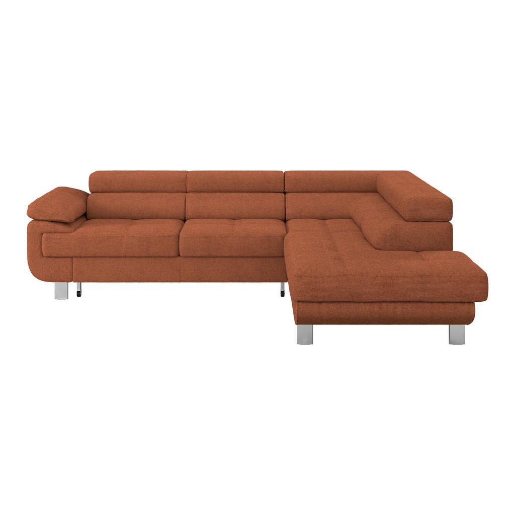 Mid.you Ecksofa, Rost, Textil, 5-Sitzer, Ottomane rechts, L-Form, 270x230 cm, Made in EU, Stoffauswahl, Hocker erhältlich, in den Filialen seitenverkehrt erhältlich, Wohnzimmer, Sofas & Couches, Wohnlandschaften, Ecksofas Mid.you Ecksofa, Rost, Textil, 5-Sitzer, Ottomane rechts, L-Form, 270x230 cm, Made in EU, Stoffauswahl, Hocker erhältlich, in den Filialen seitenverkehrt erhältlich, Wohnzimmer, Sofas & Couches, Wohnlandschaften, Ecksofas von MID.YOU