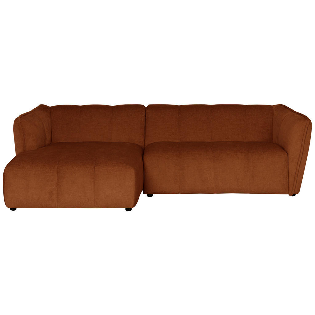 Mid.you Ecksofa Livoli, Rost, Textil, 3-Sitzer, 246x160 cm, Made in EU, Wohnzimmer, Sofas & Couches, Wohnlandschaften Mid.you Ecksofa Livoli, Rost, Textil, 3-Sitzer, 246x160 cm, Made in EU, Wohnzimmer, Sofas & Couches, Wohnlandschaften von MID.YOU
