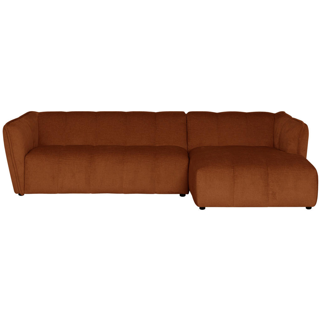 Mid.you Ecksofa Livoli, Rost, Textil, 2-Sitzer, 276x160 cm, Made in EU, Wohnzimmer, Sofas & Couches, Wohnlandschaften Mid.you Ecksofa Livoli, Rost, Textil, 2-Sitzer, 276x160 cm, Made in EU, Wohnzimmer, Sofas & Couches, Wohnlandschaften von MID.YOU