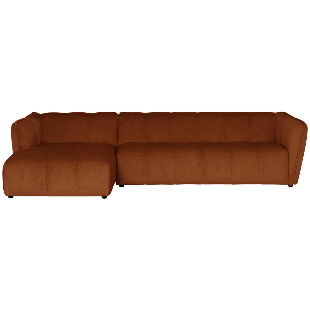 Mid.you Ecksofa Livoli, Rost, Textil, 3-Sitzer, 306x160 cm, Made in EU, Wohnzimmer, Sofas & Couches, Wohnlandschaften Mid.you Ecksofa Livoli, Rost, Textil, 3-Sitzer, 306x160 cm, Made in EU, Wohnzimmer, Sofas & Couches, Wohnlandschaften von MID.YOU