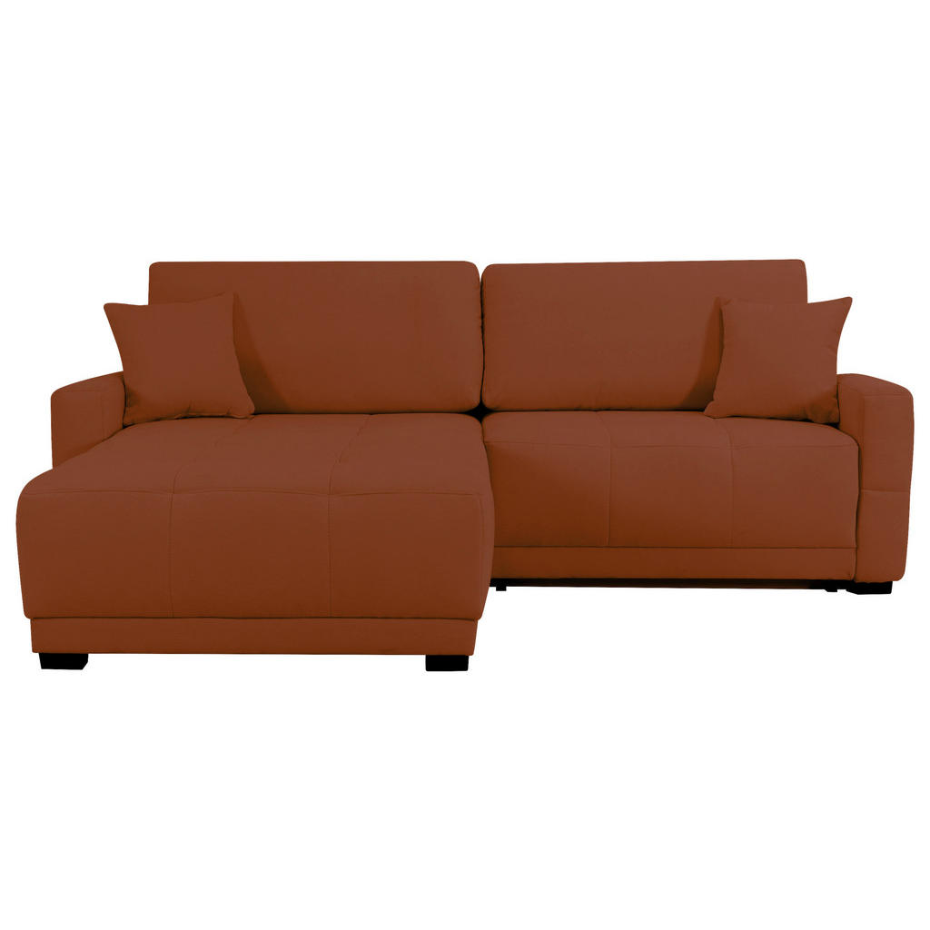 Mid.you Ecksofa, Rost, Textil, 3-Sitzer, Füllung: Schaumstoffflocken,Schaumstoffflocken, L-Form, 237x186 cm, Made in Europe, Bettkasten erhältlich, Liegefunktion, Schlafen auf Sitzhöhe, Bettfunktion Rücken echt, Wohnzimmer, Sofas & Couches, Wohnlandschaften, Ecksofas Mid.you Ecksofa, Rost, Textil, 3-Sitzer, Füllung: Schaumstoffflocken,Schaumstoffflocken, L-Form, 237x186 cm, Made in Europe, Bettkasten erhältlich, Liegefunktion, Schlafen auf Sitzhöhe, Bettfunktion Rücken echt, Wohnzimmer, Sofas & Couches, Wohnlandschaften, Ecksofas von MID.YOU
