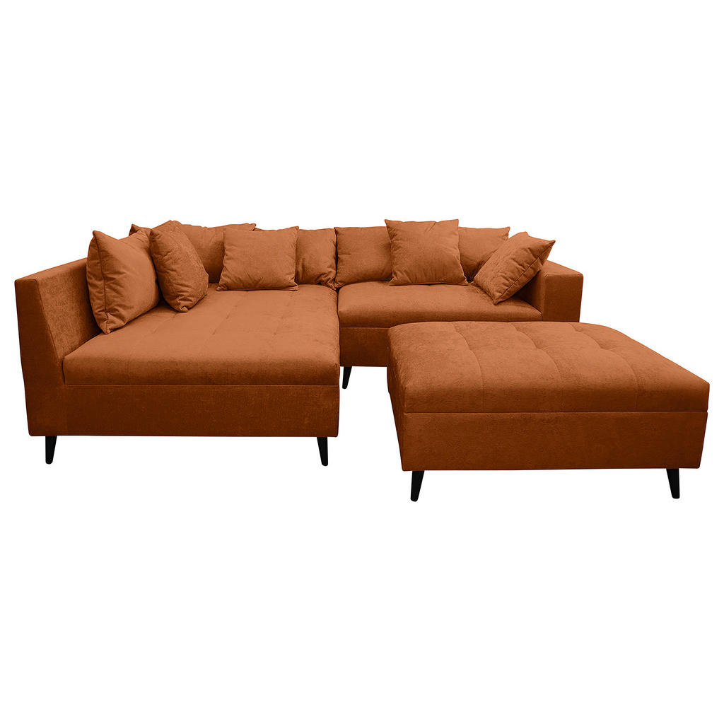 Mid.you Ecksofa, Rost, Textil, Birke, 3-Sitzer, Füllung: Schaumstoffflocken,Schaumstoffflocken, Ottomane links, L-Form, 247x174 cm, Made in EU, Rücken echt, Armteil rechts, Wohnzimmer, Sofas & Couches, Wohnlandschaften, Ecksofas Mid.you Ecksofa, Rost, Textil, Birke, 3-Sitzer, Füllung: Schaumstoffflocken,Schaumstoffflocken, Ottomane links, L-Form, 247x174 cm, Made in EU, Rücken echt, Armteil rechts, Wohnzimmer, Sofas & Couches, Wohnlandschaften, Ecksofas von MID.YOU