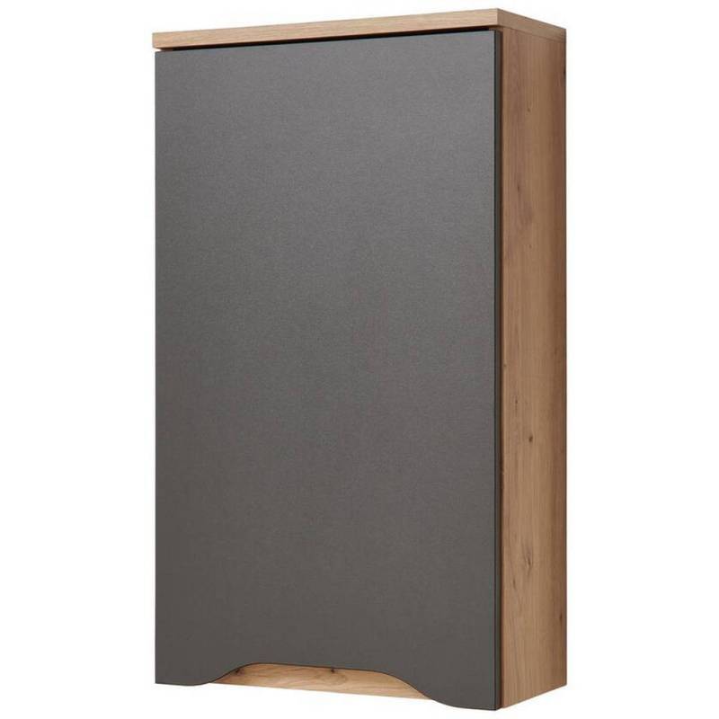 MID.YOU HÄNGESCHRANK Anthrazit, Eiche