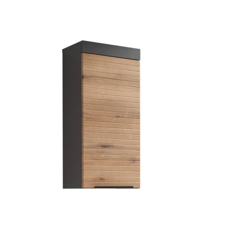 MID.YOU HÄNGESCHRANK Graphit, Eiche