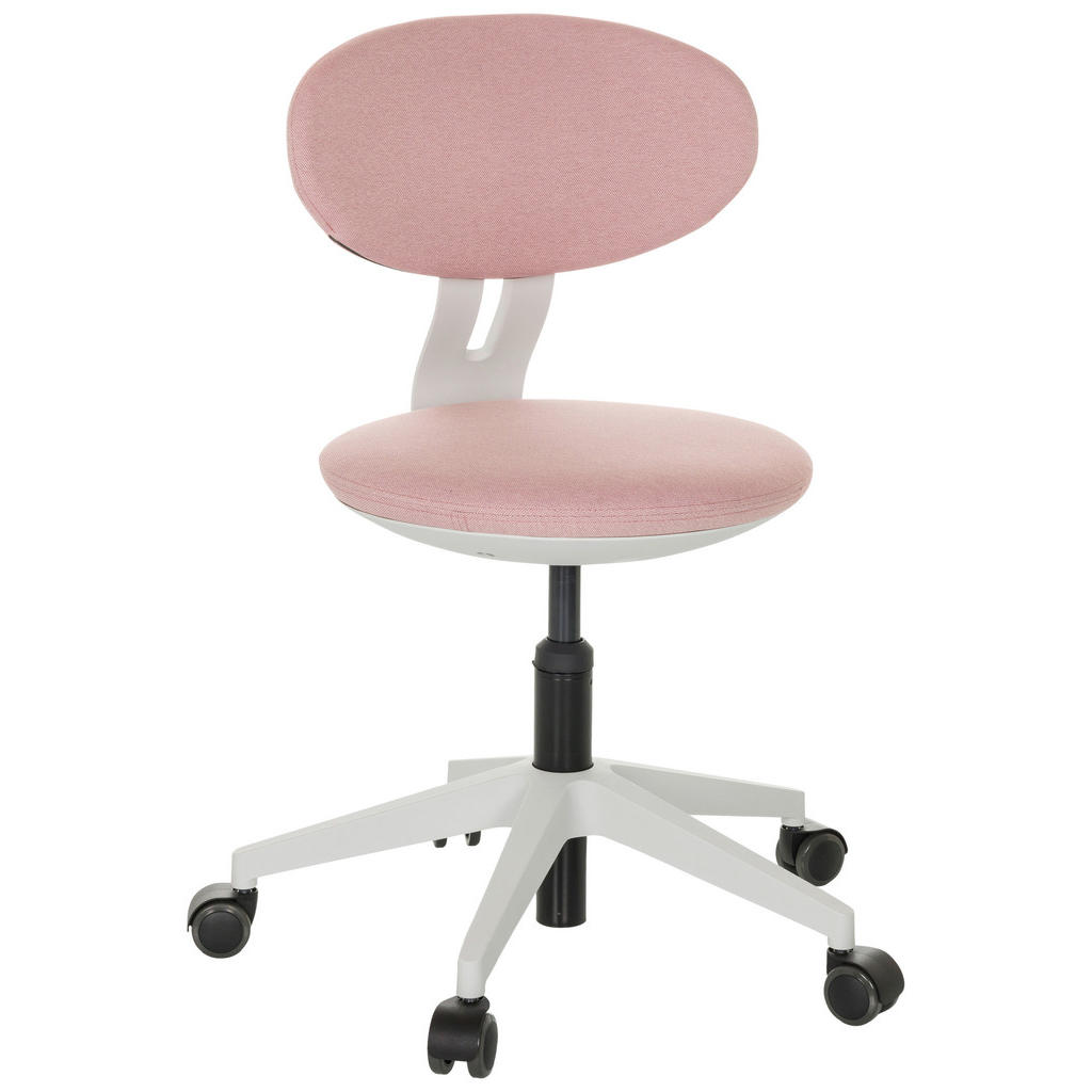 Mid.you Jugenddrehstuhl, Rosa, Textil, Drehkreuz, 42x66-87x52 cm, Sitzfläche 360° drehbar, ergonomische Rückenlehne, Arbeitszimmer, Bürostühle, Jugend- & Kinderschreibtischstühle Mid.you Jugenddrehstuhl, Rosa, Textil, Drehkreuz, 42x66-87x52 cm, Sitzfläche 360° drehbar, ergonomische Rückenlehne, Arbeitszimmer, Bürostühle, Jugend- & Kinderschreibtischstühle von MID.YOU
