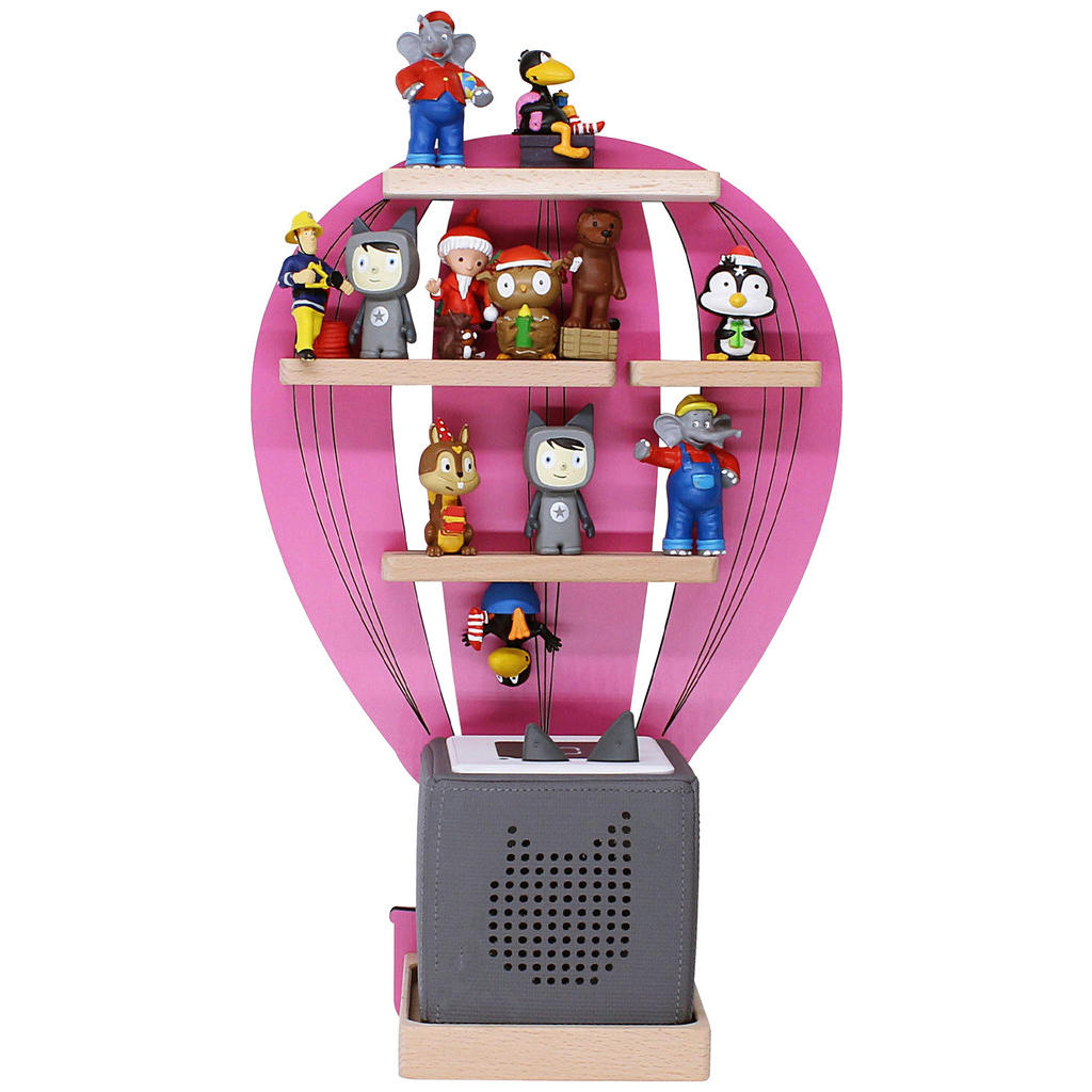 Mid.you Kinderregal, Rosa, Holzwerkstoff, 9 Fächer, 30x48x19 cm, erweiterbar, Toniebox und tonies®-Figuren kompatibel, Kinder- & Jugendzimmer, Kindermöbel, Kinderregale von MID.YOU
