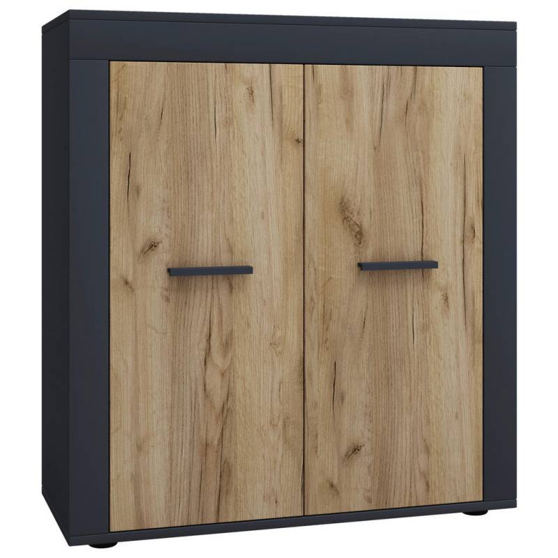 MID.YOU KOMMODE Anthrazit, Honigeiche