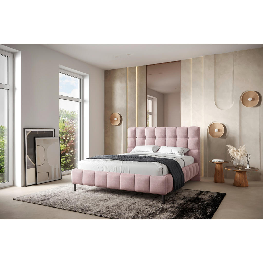 Mid.you Polsterbett, Rosa, Metall, 180x200 cm, Bettkasten, Lattenrost, gepolstertes Kopfteil, Stoffauswahl,nicht verstellbar, alternative Größen erhältlich, Schlafzimmer, Betten, Polsterbetten Mid.you Polsterbett, Rosa, Metall, 180x200 cm, Bettkasten, Lattenrost, gepolstertes Kopfteil, Stoffauswahl,nicht verstellbar, alternative Größen erhältlich, Schlafzimmer, Betten, Polsterbetten von MID.YOU