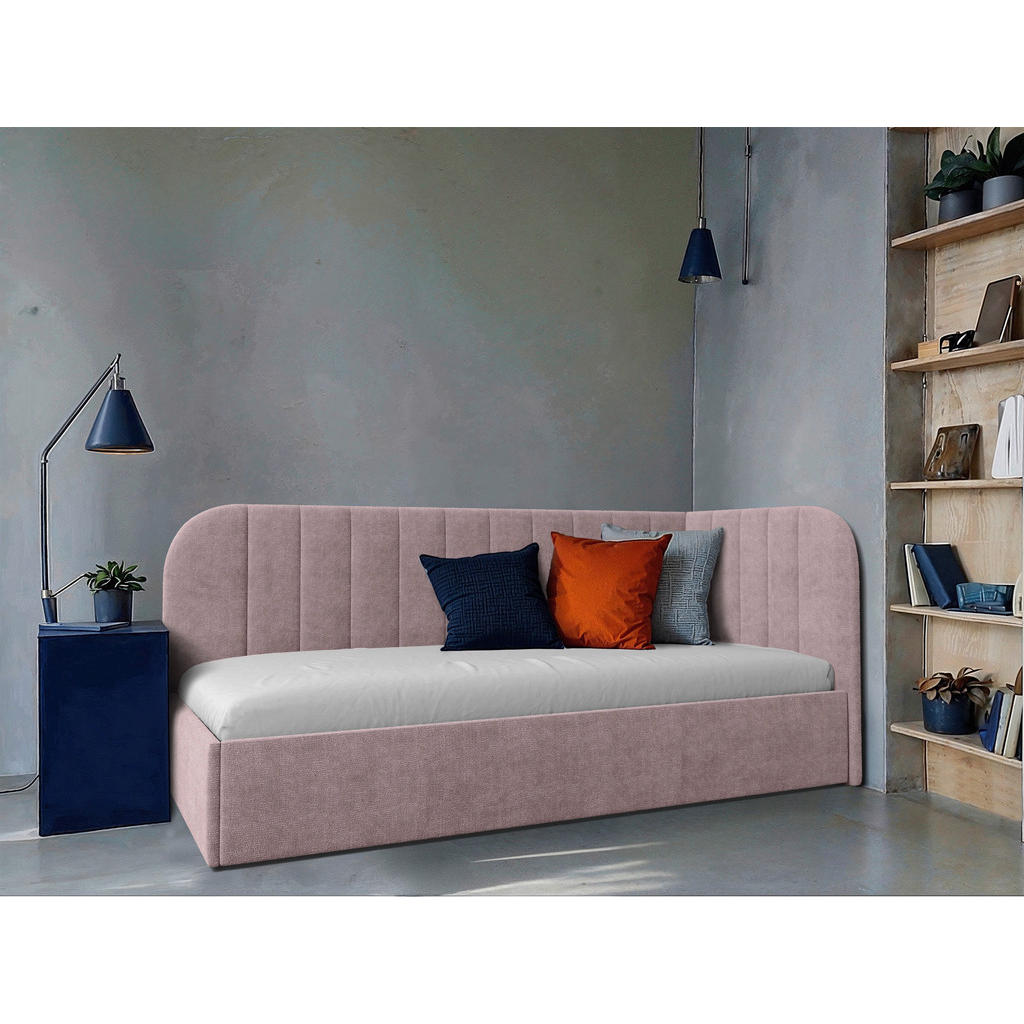 Mid.you Polsterbett, Rosa, Holz, Holzwerkstoff, 90x200 cm, gepolstertes Kopfteil, Stoffauswahl,verstellbar, Schlafzimmer, Betten, Polsterbetten Mid.you Polsterbett, Rosa, Holz, Holzwerkstoff, 90x200 cm, gepolstertes Kopfteil, Stoffauswahl,verstellbar, Schlafzimmer, Betten, Polsterbetten von MID.YOU