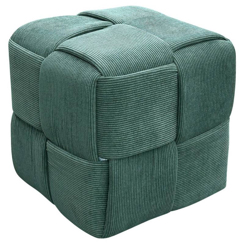 MID.YOU POUF Dunkelgrün