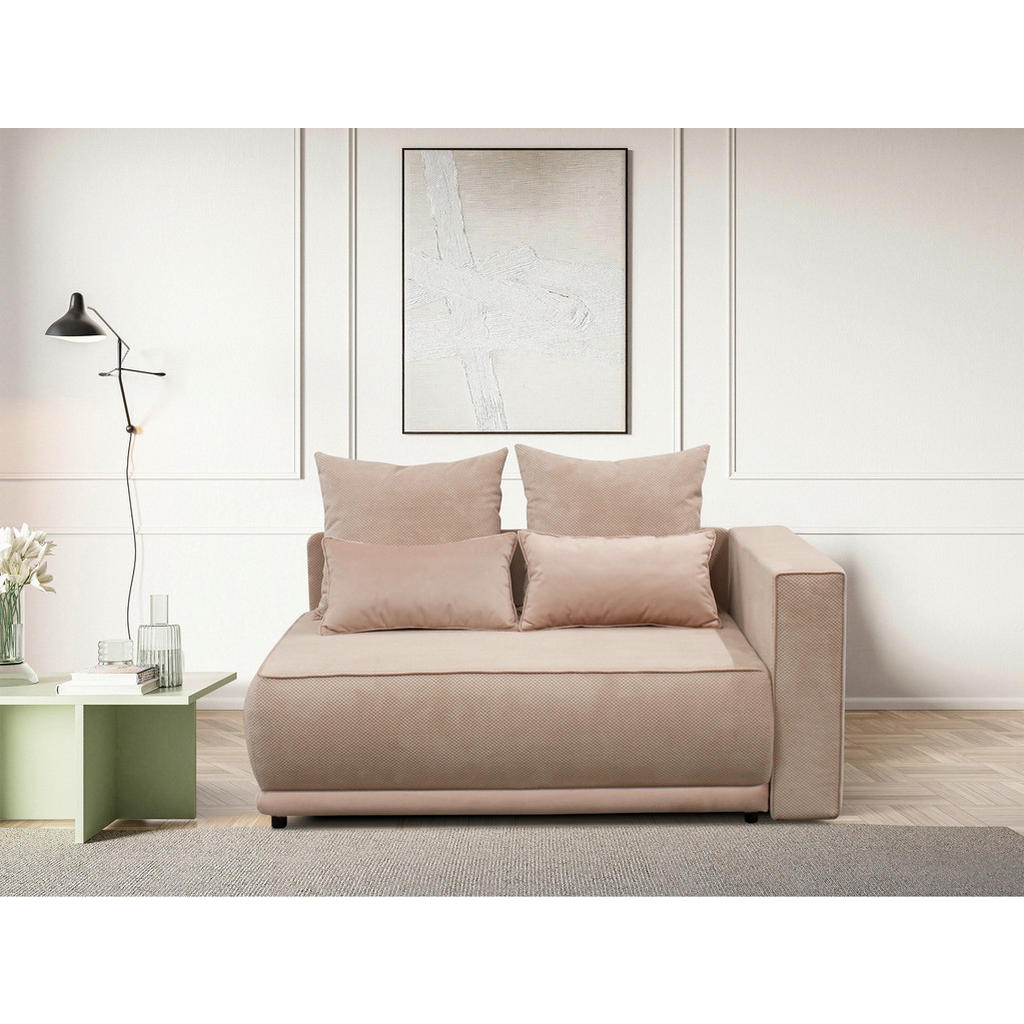 Mid.you Récamiere Iga, Rosa, Textil, Füllung: Schaumstoff, 168x73x99 cm, Made in EU, Wohnzimmer, Sofas & Couches, Sofas, Recamieren Mid.you Récamiere Iga, Rosa, Textil, Füllung: Schaumstoff, 168x73x99 cm, Made in EU, Wohnzimmer, Sofas & Couches, Sofas, Recamieren von MID.YOU