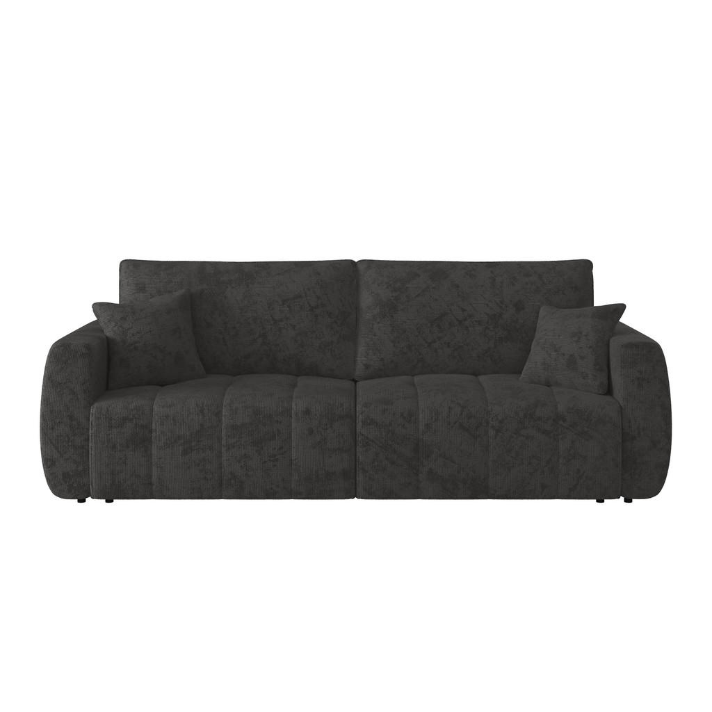 Mid.you Schlafsofa, Graphit, Holz, Textil, 2-Sitzer, Füllung: Schaumstoff, 245x74-90x104 cm, Stoffauswahl, Wohnzimmer, Sofas & Couches, Schlafsofas, Schlafsofas mit Bettkasten von MID.YOU