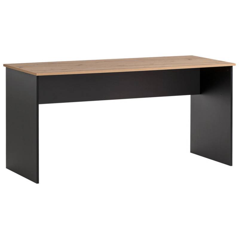 MID.YOU SCHREIBTISCH Schwarz, Eiche